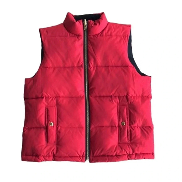 Ralph Lauren Reversible Puffer Vest Women Large Preppy Outerwear Casual Winter - Picture 4 of 10